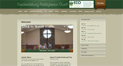 Desktop Screenshot of fredericksburgpres.org
